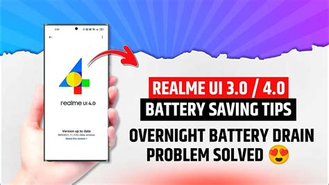 Realme Ui Battery Drain Problem Fixed Realme Battery Draining