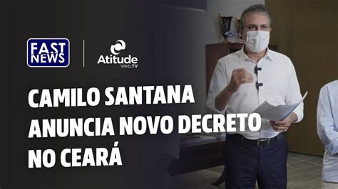 Camilo Santana Anuncia Toque De Recolher E Suspende Aulas Presenciais