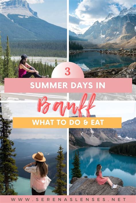 Summer Banff Itinerary 3 Days In Banff For First Time Visitors