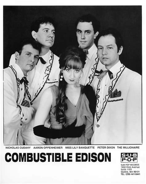 Combustible Edison Vintage Concert Photo Promo Print At Wolfgang S