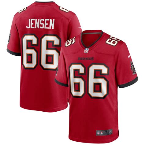 Men’S Tampa Bay Buccaneers Ryan Jensen Nike Red Game Jersey – TXTrend Shop