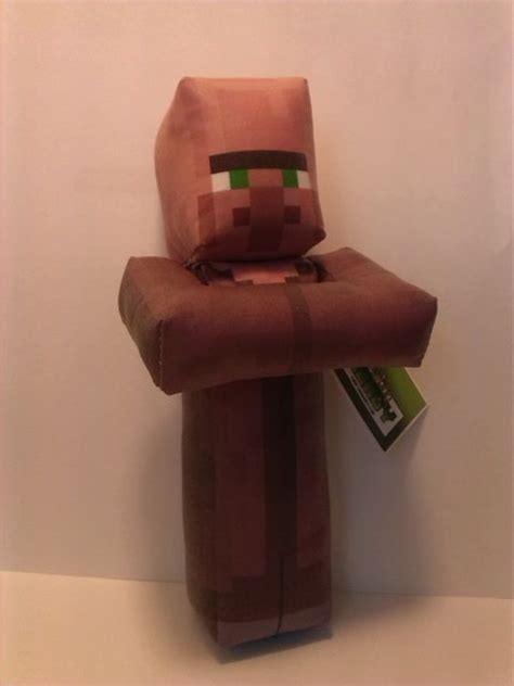 Plush Minecraft Inspired Villager Toy Minecraft Toys Plush Minecraft Room