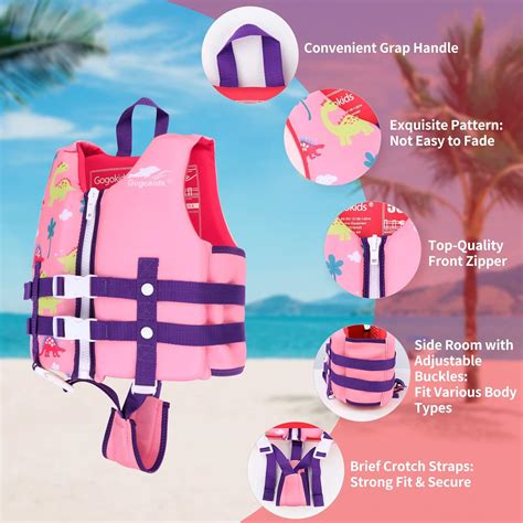 Gogokids Kids Swim Vest Float Jacket Toddler Ubuy India