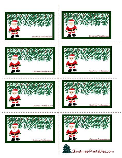 30 Free Printable Christmas Labels