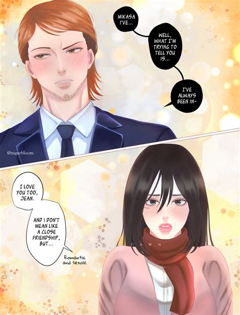 mikasa x jean on Tumblr