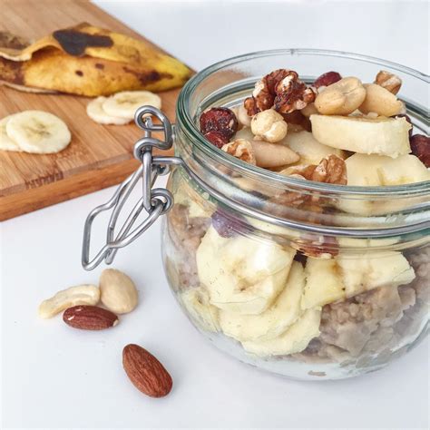 Overnight Oats Met Banaan Artofit