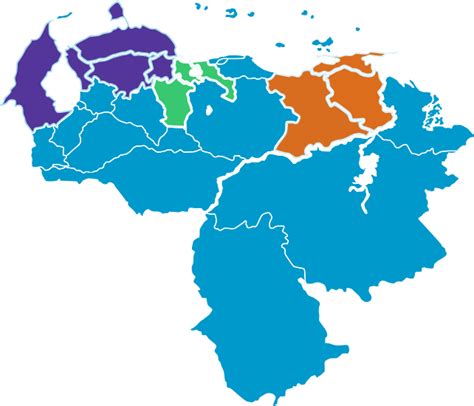 Download Mapa De Venezuela Venezuela Map Vector Hd Transparent Png