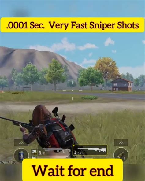 0001 Second Very Fast Sniper Shots In Bgmi Bgmi Sniper Status Video