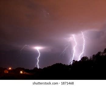 Lightning Strikes Stock Photo 1871468 | Shutterstock