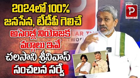 Chalasani Srinivas Sensational Survey Report On Janasena And Tdp