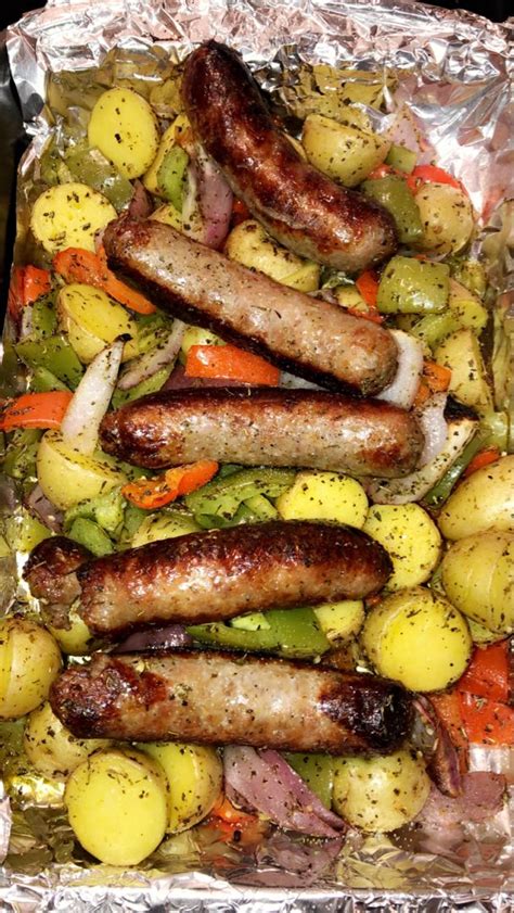 Oven Roasted Sausage And Potatoes