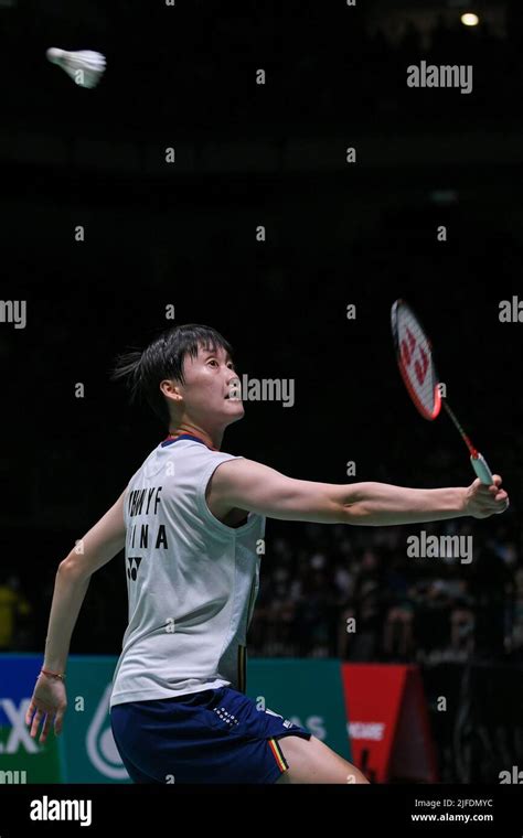 Kuala Lumpur Malaysia 2nd July 2022 China S Chen Yufei Hits A