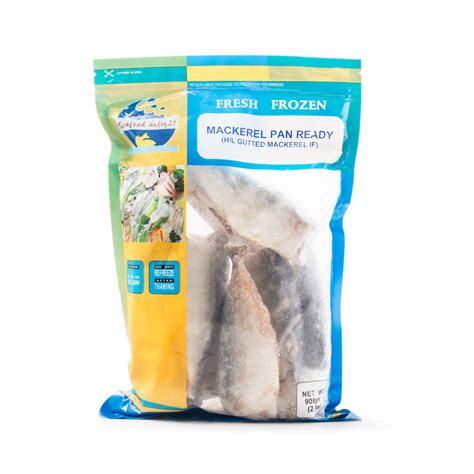 Daily Delight Frozen Fish Mackerel Pan Ready Weee