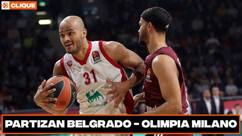 PARTIZAN BELGRADO OLIMPIA MILANO Turkish Airlines Euroleague 2023 24