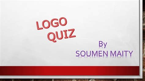 Logo Quiz || Brand Quiz || 2021 | PPT