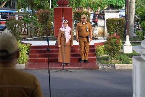 Pimpin Apel Gabungan Perdana Pemko Pematang Siantar Tahun Wali