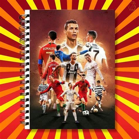 Capas De Caderno Futebol - Adesivo Para Capa de Caderno Cristiano Ronaldo Futebol Top Excelente ...