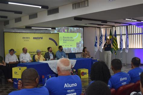 Senai E Equatorial Piau Realizam Aula Inaugural Da Escola De Eletricistas