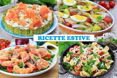 RICETTE ESTIVE Tantissime Idee Facili GOLOSE Spiegate Passo Passo