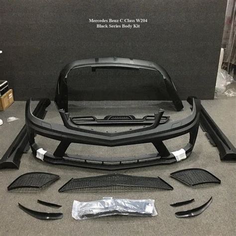 Non Painted ABS Mercedes Benz C Class W204 Black Series Body Kit 2012