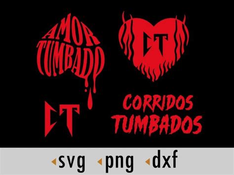 Corridos Tumbados Svg Ct Svg Amor Tumbado Png Svg Dxf Etsy Canada