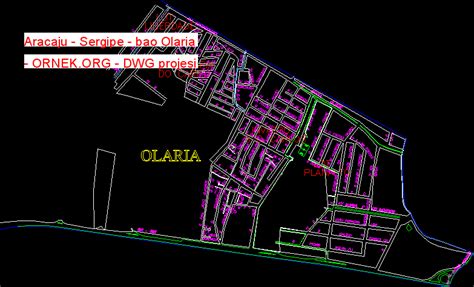 Aracaju Sergipe Bao Olaria Dwg Projesi Autocad Projeler