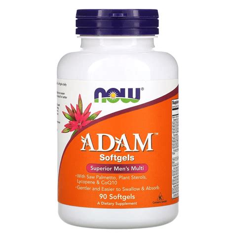 Now ADAM Multivitamine Voor Mannen Voeding Supplementen