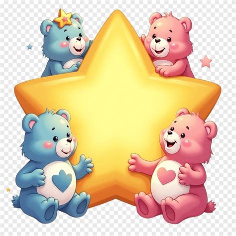 Estrela Ursinhos Carinhosos - Estrela dos Ursinhos Carinhosos PNG: Brilho e Alegria em Cada Ponto