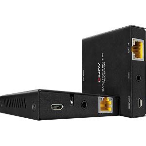 Lindy Hdmi Extender K Hz Ir Poc Loop Out Cat M At