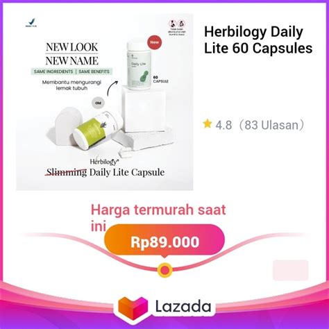 Herbilogy Daily Lite 60 Capsules