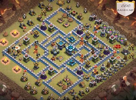 10 Best TH13 War Base Links 2023 New Anti 3 Stars COC Bases