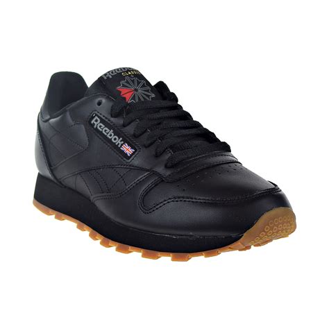 Reebok Classic Leather Men's Shoes Black 49798