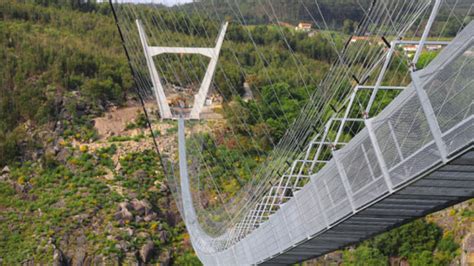 Maior Ponte Pedonal Suspensa Do Mundo Em Arouca