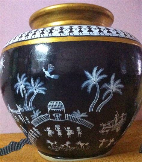 Creative Gifts for Near and Dear: Another Warli Art Painting