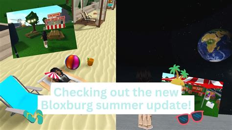 Checking Out The New Bloxburg Summer Update 2023 YouTube