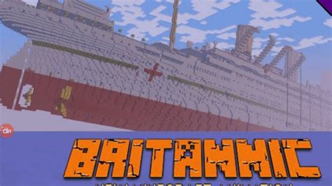 The Minecraft Hmhs Britannic The Sinking Of The Britannic Youtube