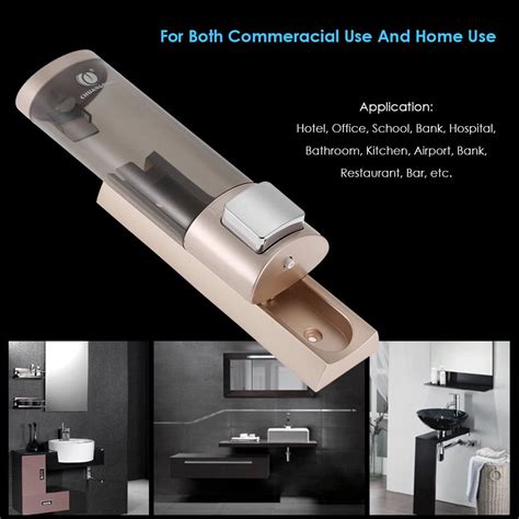 Buy Chuangdian Manual Hand Soap Dispenser Wall Mount Liquid Shampoo Shower Gel Dispenser Hand At