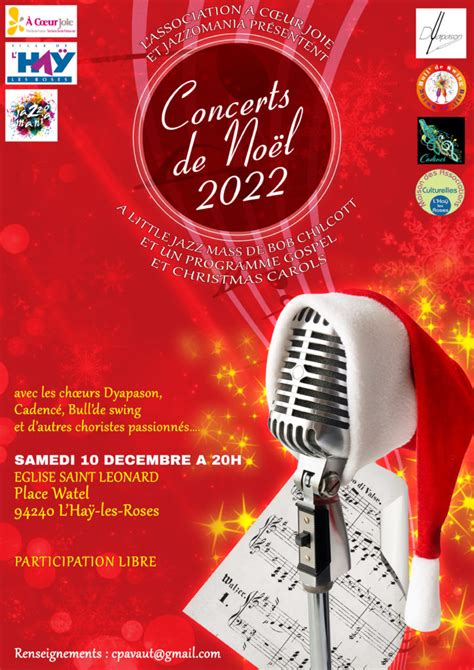 Concerts de Noël Maison des Associations Culturelles de l Haÿ les Roses