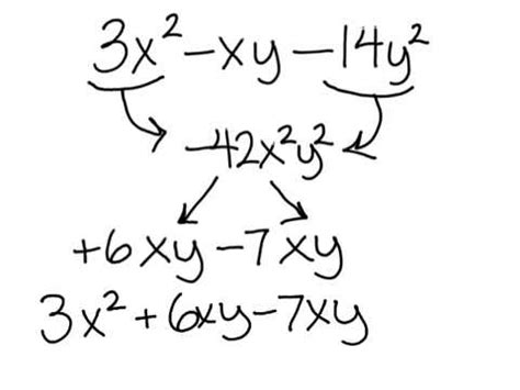 Factor AC Method and Grouping - Polynomial with two variables - YouTube