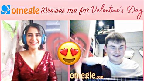 Omegle Decides How I Dress For Valentines Day😍😂 Indian Girl On Omegle Part 1 Omegle