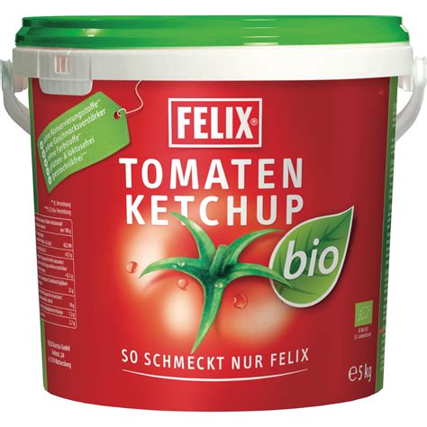 Transgourmet Österreich Felix Bio Tomaten Ketchup 5 kg