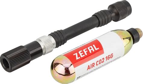 Zefal Ez Control Fc Co Pomp Met G Cartridge Met Schroefdraad Zwart