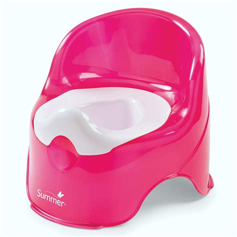 Summer Lil Loo Potty Raspberry And White Infant Potty Training