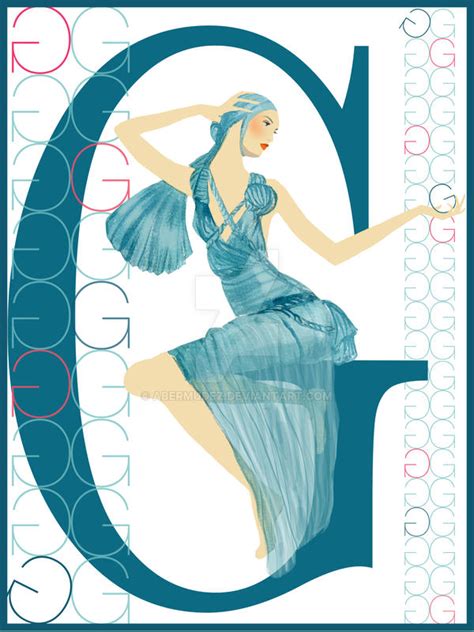 Vogue Alphabet Letter G Iii By Abermudez On Deviantart