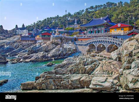 Haedong Yonggungsa Temple By The Sea In Busan South Korea Buddhist