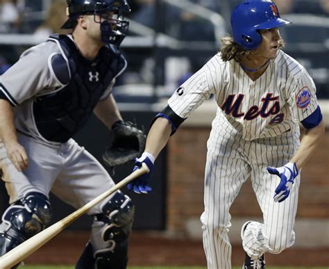 Rookie Jacob deGrom snaps hitless streak for Mets pitchers - Sports ...