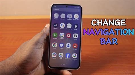 How To Change Navigation Bar On Android Phone Youtube