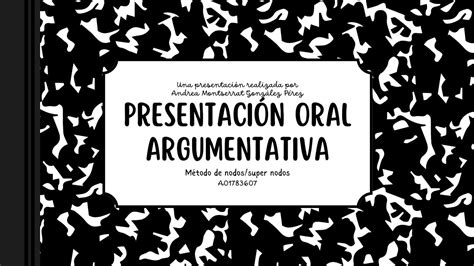 Evidencia 1 Presentación oral argumentativa A01783607 YouTube