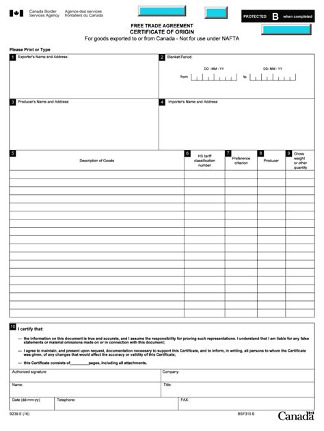 Certificate Of Origin Fillable Form Fill And Sign Printable