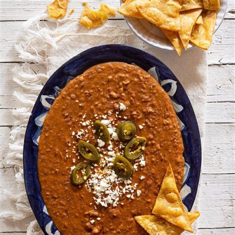 Sopa De Frijoles Mexican Bean Soup